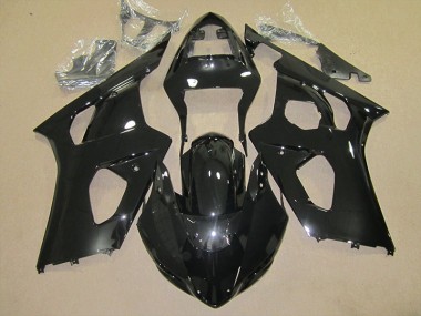 Gloss Noir 03-04 Suzuki GSXR 1000 Carénage Moto